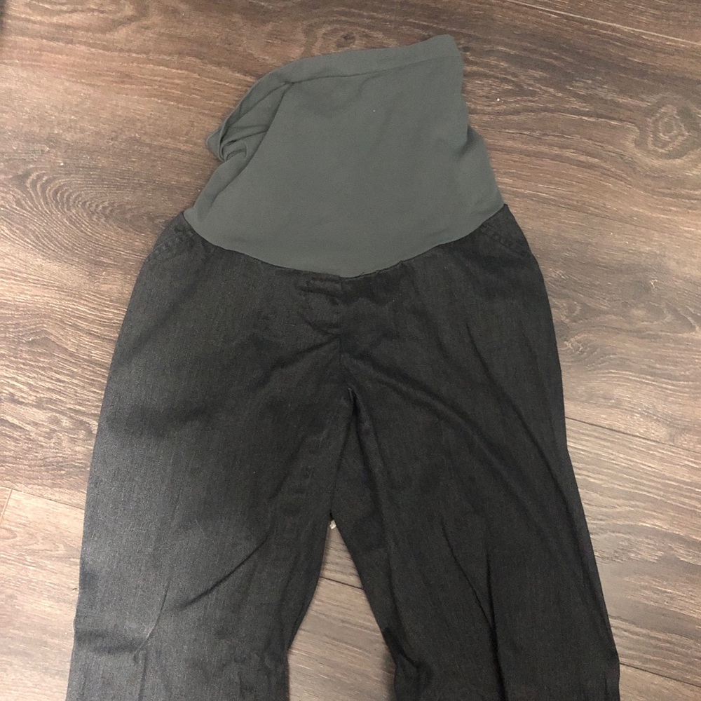 Motherhood Maternity Black Stretch Waist Pant